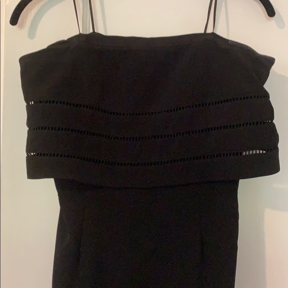 WORN ONCE - C/MEO black long dress - Picture 5 of 7